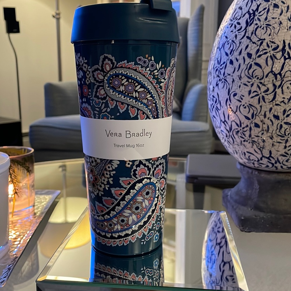 Vera Bradley 16oz. Travel Mug